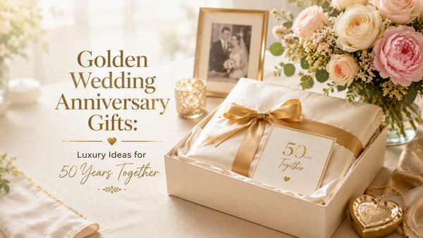 Golden Wedding Anniversary Gifts: Luxury Ideas for 50 Years Lunelle