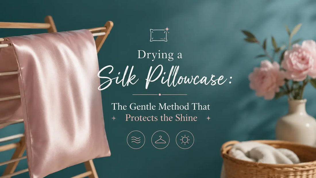 Drying a Silk Pillowcase: The Gentle Method That Protects the Shine Lunelle