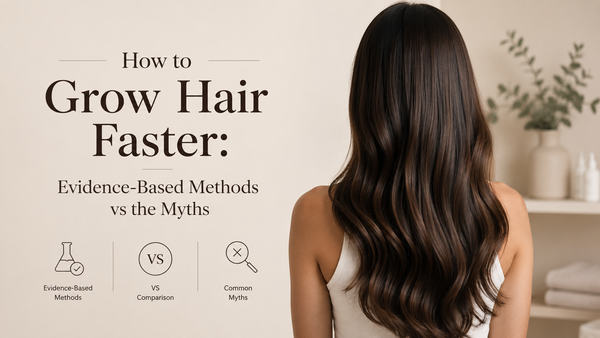 How to Grow Hair Faster: Evidence-Based Methods vs the Myths