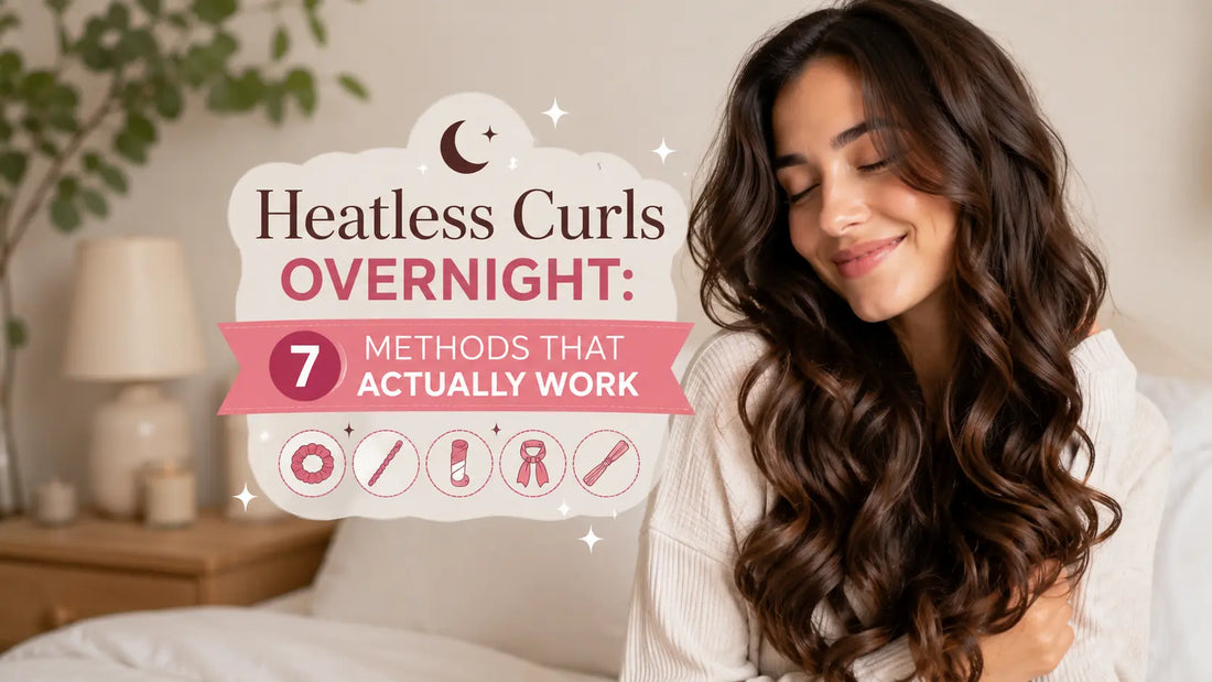 Heatless Curls Overnight: 7 Methods That Actually Work Lunelle