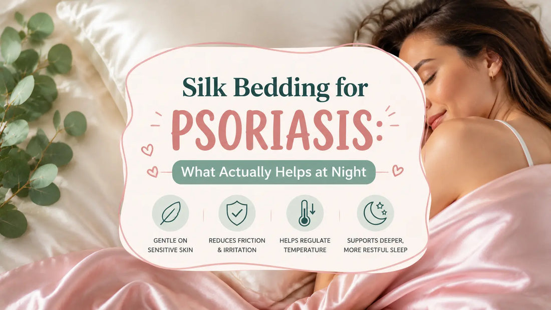 Silk Bedding for Psoriasis: What Actually Helps at Night Lunelle