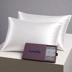 Lunelle 22 Momme Silk Pillowcase, Set of 2