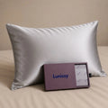 30 Momme 100% Mulberry Silk Pillowcase for Hair & Skin - Silver Lunissy UK